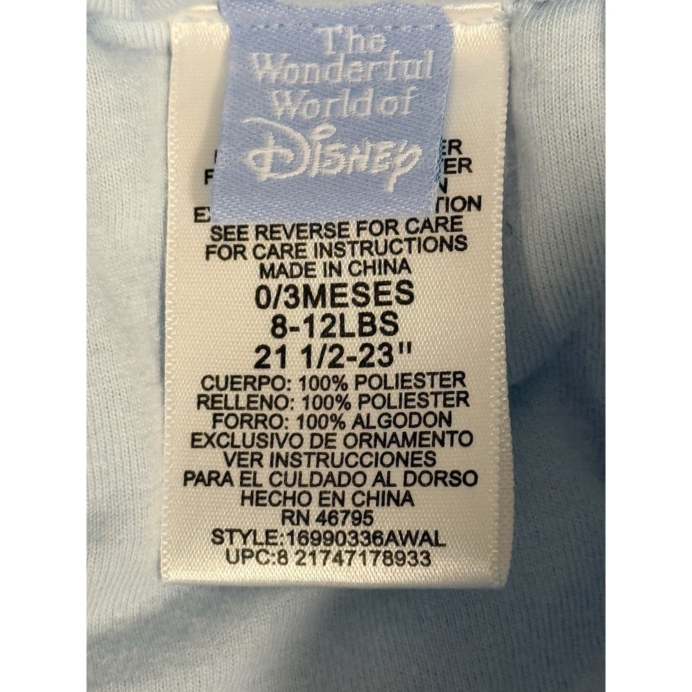 The Wonderful World of Disney 0-3 Mo Old Winnie the Pooh Baby Bunting 1-piece - Picture 3 of 4